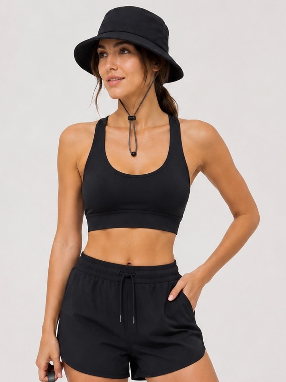 Lululemon Wide-Brim Sun Hat | Black | M/L | Like New